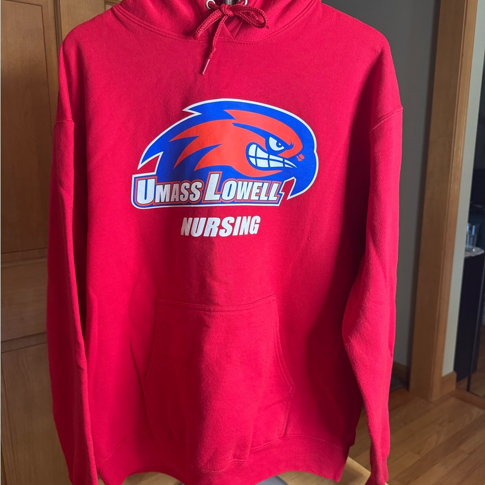 UMass Lowell Red Nursing Hoodie